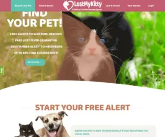 Lostmykitty.com(Lost My Kitty) Screenshot