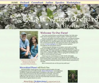 Lostnationorchard.com(Lost Nation Orchard) Screenshot