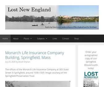 Lostnewengland.com(Lost New England) Screenshot