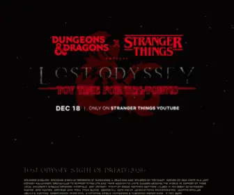 Lostodysseyevents.com(Lost Odyssey Events) Screenshot
