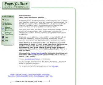 Lostpension.net(Lost Pension) Screenshot