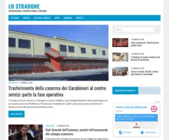 Lostradone.eu(L'Informazione a Martina Franca) Screenshot