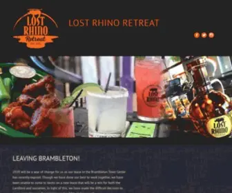 Lostrhinoretreat.com(Lost Rhino Retreat) Screenshot