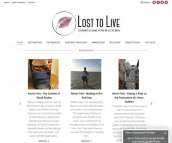 Losttolive.com(Lost to Live) Screenshot