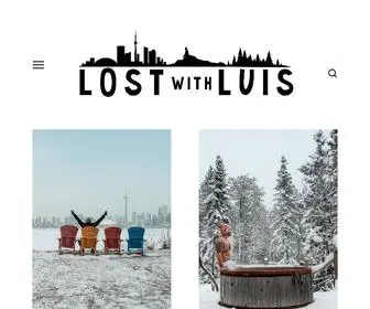 Lostwithluis.com(Lost with Luis) Screenshot