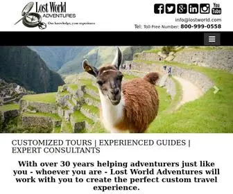 LostWorld.com(Lost World Adventures) Screenshot