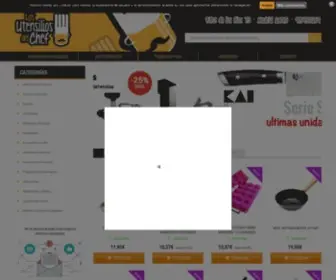 Losutensiliosdelchef.com(Tienda online de utensilios de cocina profesional) Screenshot