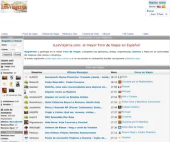 Losviajeros.com(Foros de Viajes) Screenshot