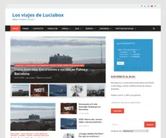 Losviajesdeluciabox.com(Suscríbete a mi Blog de Los Viajes de Luciabox) Screenshot