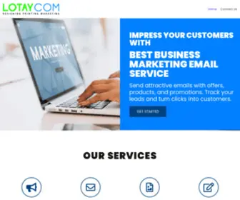 Lotay.com.au(Best Businesss Email Marketing Service Provider For Small Business) Screenshot