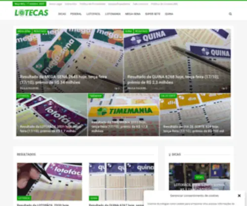 Lotecas.com.br(Lotecas) Screenshot