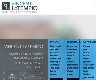 Lotempiolaw.com(Vincent LoTempio) Screenshot