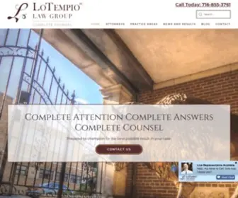 Lotempiopc.com(LoTempio P.C) Screenshot