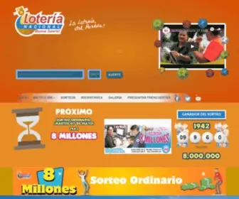 Loterianacional.com.ni Screenshot