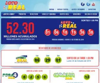 Loteriareal.com(Loto) Screenshot