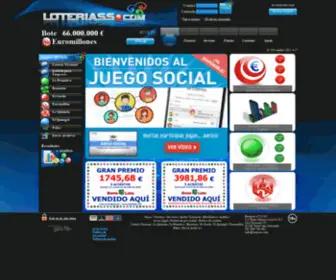 Loteriass.com(Comprar loteria) Screenshot