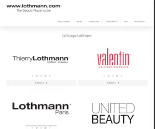 Lothmann.com(Groupe Lothmann) Screenshot