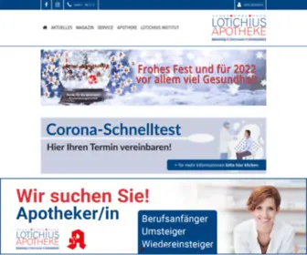 Lotichius-Apotheke.de(Lotichius Apotheke) Screenshot