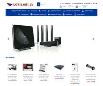 Lotilabi.lv(Lotilabi) Screenshot