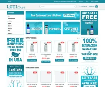 Lotilabs.com(Loti Labs) Screenshot