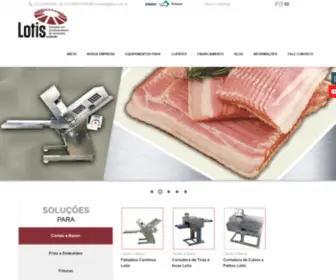 Lotis.com.br(Máquinas de Processamento Alimentício) Screenshot