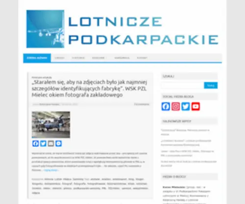 Lotniczepodkarpackie.pl(Lotnicze podkarpackie) Screenshot