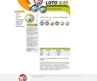 Loto6-49.ro Screenshot