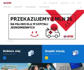 Lotos.pl(Grupa LOTOS S.A) Screenshot