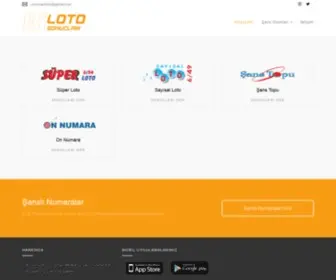 Lotosonuclari.org(Loto Sonuçları) Screenshot