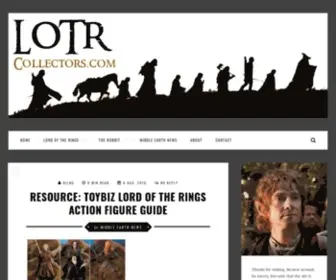 Lotrcollectors.com(LOTR Collectors) Screenshot