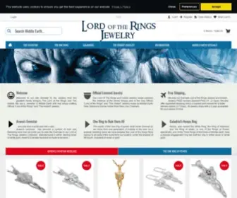 Lotrjewelry.com(Official lord of the Rings jewellery) Screenshot