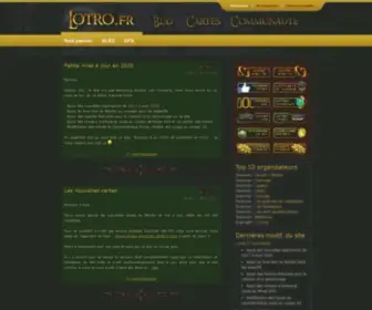 Lotro.fr(Lotro) Screenshot