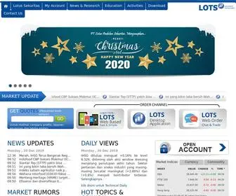 Lots.co.id(Lotus Online Trading System) Screenshot