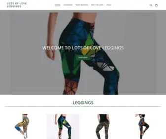 Lotsofloveleggings.com(Lots of Love Leggings) Screenshot