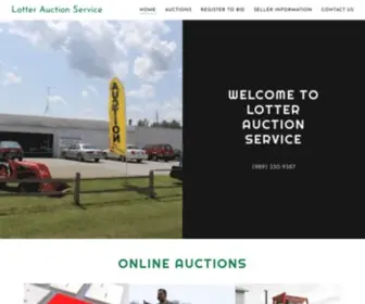 Lotterauction.com(Lotter Auction Service) Screenshot