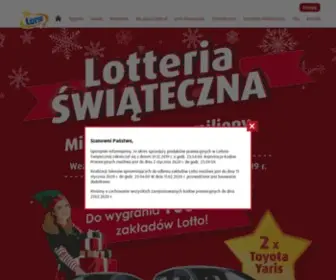 Lotteriaswiateczna.pl(Świąteczna) Screenshot