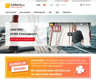 Lotterie.de Screenshot