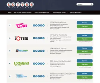 Lotterindia.com(Best online Lotteries in India) Screenshot