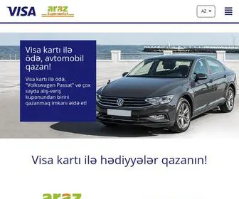 Lottery.az(Visa kartı ilə hədiyyələr qazanın) Screenshot