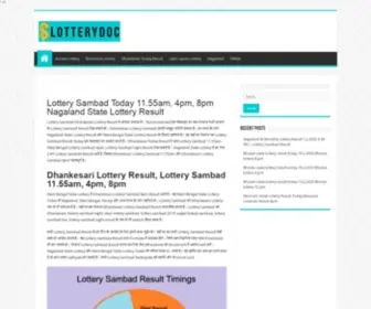 Lotterydoc.com Screenshot