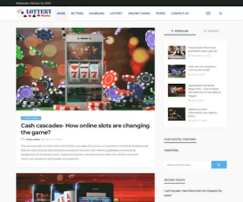 Lotterymaths.com Screenshot