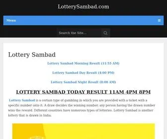 Lotterysambads.com Screenshot