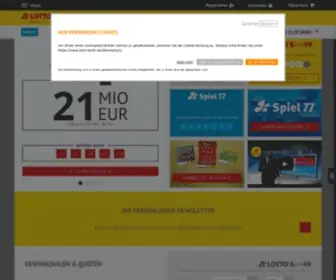 Lotto-Berlin.de Screenshot
