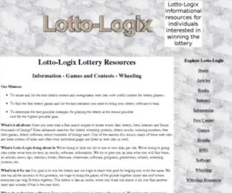 Lotto-Logix.com Screenshot