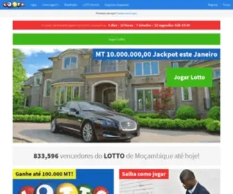 Lotto.co.mz(Lotto) Screenshot