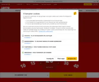 Lotto.dk(Spil om 13.000.000 kr nu på lørdag) Screenshot