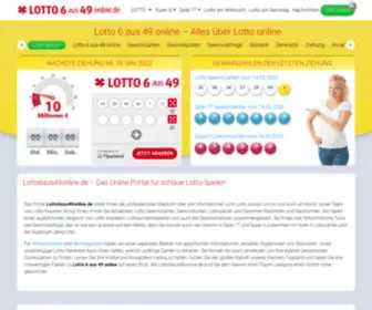 Lotto6Aus49Online.de Screenshot