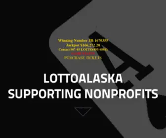 Lottoalaska.com(Lottoalaska) Screenshot