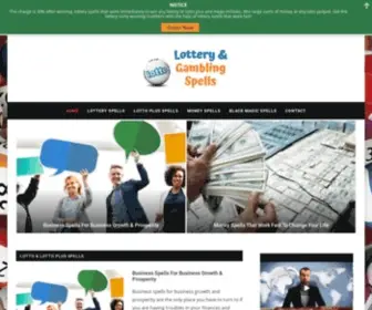 Lottoandlottoplus.com(Spells To Win Lotto and Lotto Plus Fast) Screenshot