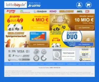 Lottobay.de Screenshot